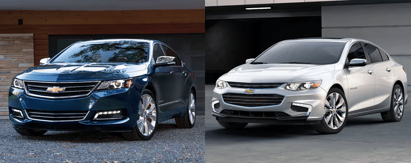 Choosing Between a Chevrolet Malibu and Chevrolet Impala: Which is Right for You?