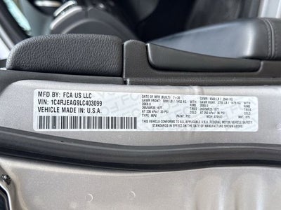 2020 Jeep Grand Cherokee Altitude 4x2