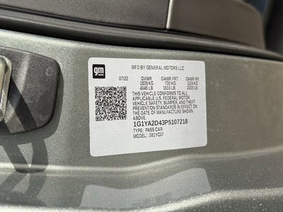 2023 Chevrolet Corvette Stingray 1LT