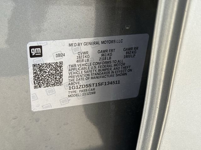 2025 Chevrolet Malibu 1LT