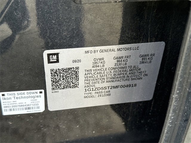 2021 Chevrolet Malibu LT