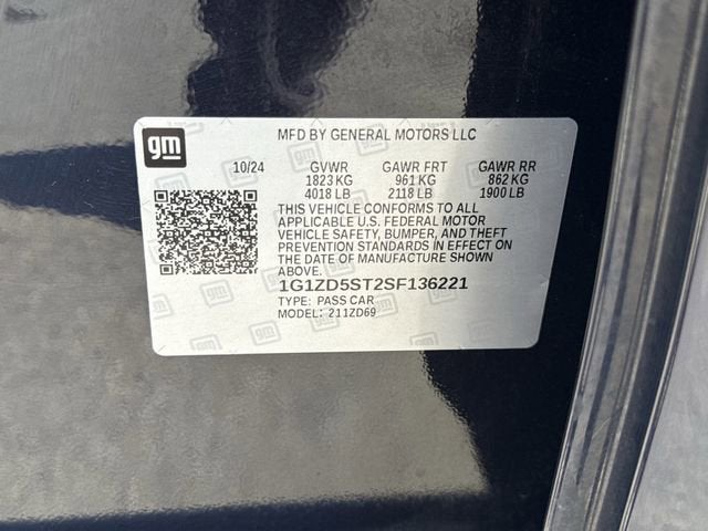 2025 Chevrolet Malibu 1LT