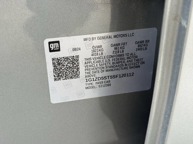 2025 Chevrolet Malibu 1LT