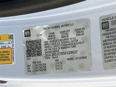 2025 Chevrolet Silverado 2500 HD WT