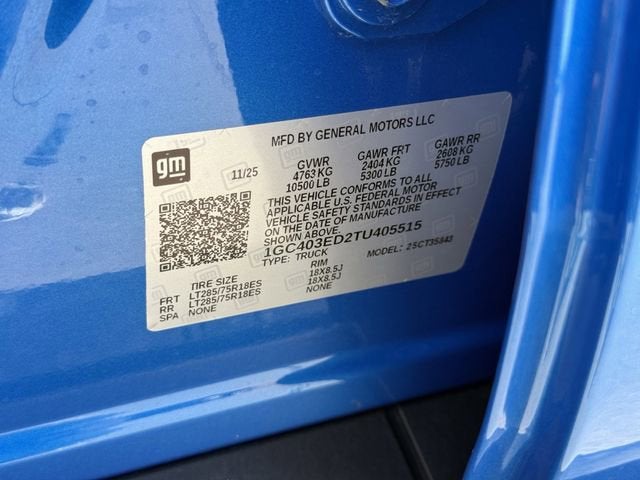 2026 Chevrolet Silverado EV Trail Boss - Extended Range