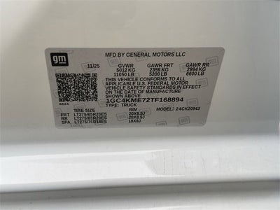 2026 Chevrolet Silverado 2500 HD Custom