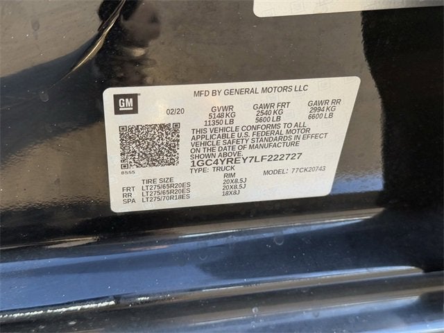 2020 Chevrolet Silverado 2500 HD High Country