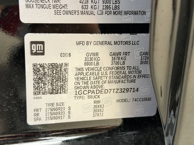 2026 Chevrolet Silverado 1500 RST