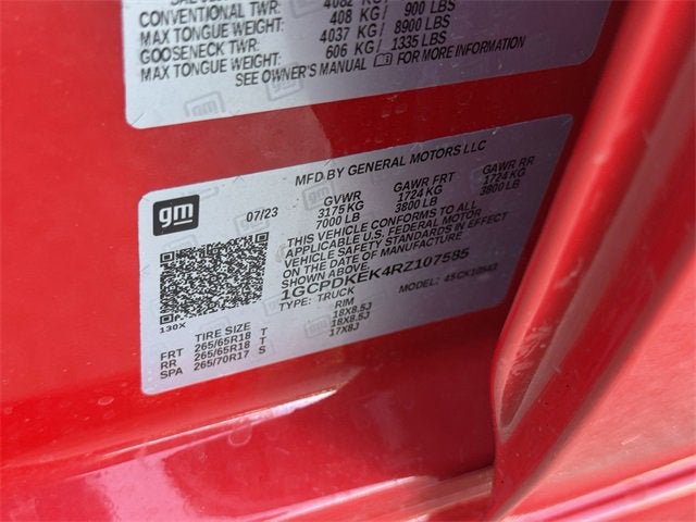 2024 Chevrolet Silverado 1500 LT (2FL)