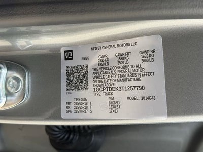 2026 Chevrolet Colorado Z71
