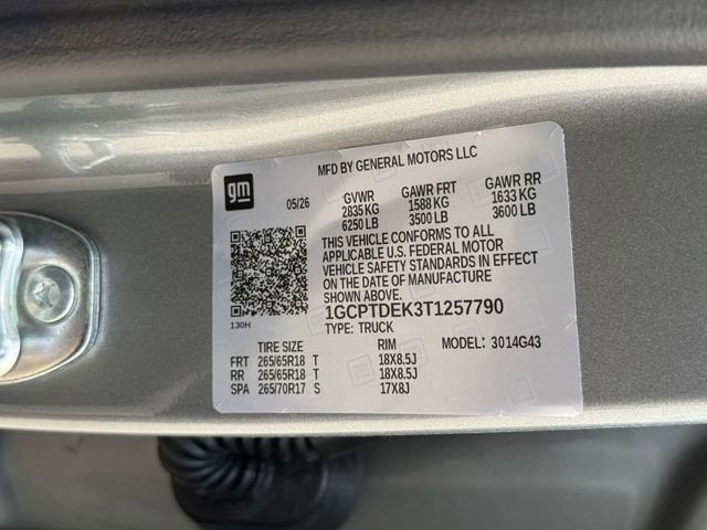 2026 Chevrolet Colorado Z71