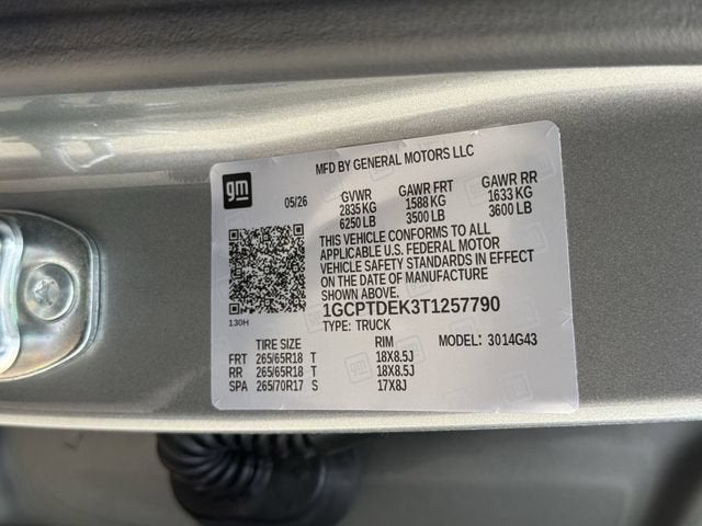 2026 Chevrolet Colorado Z71