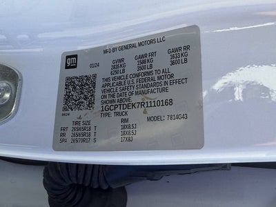 2024 Chevrolet Colorado Z71