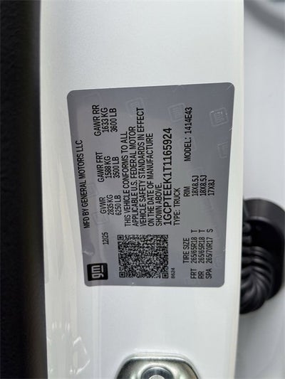 2026 Chevrolet Colorado Trail Boss