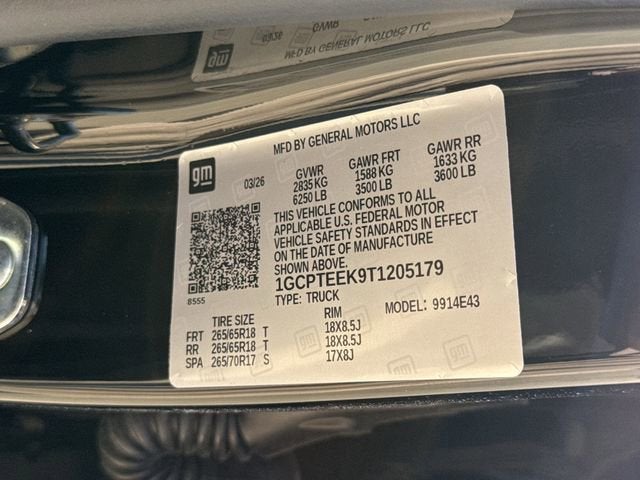 2026 Chevrolet Colorado Trail Boss