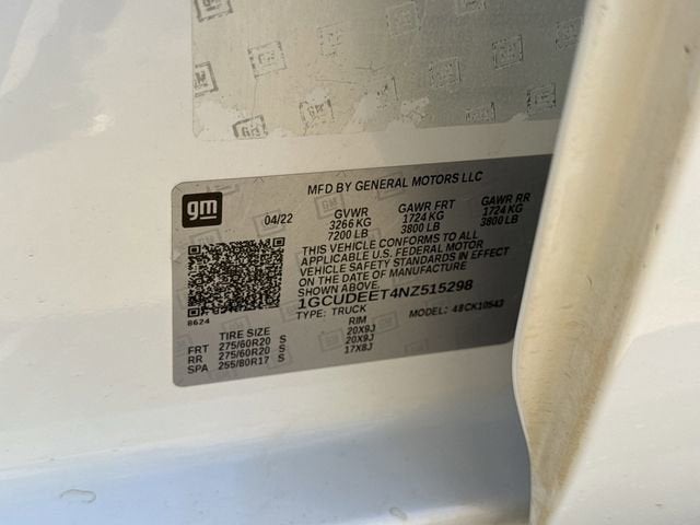 2022 Chevrolet Silverado 1500 RST