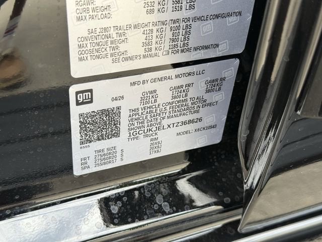 2026 Chevrolet Silverado 1500 High Country
