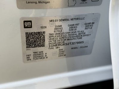 2026 Chevrolet Traverse LT