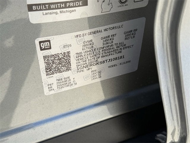 2026 Chevrolet Traverse LT