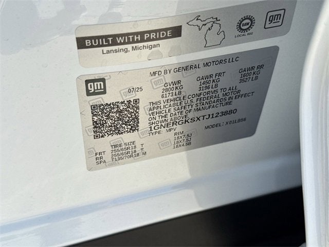 2026 Chevrolet Traverse LT