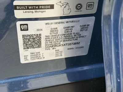 2026 Chevrolet Traverse LT