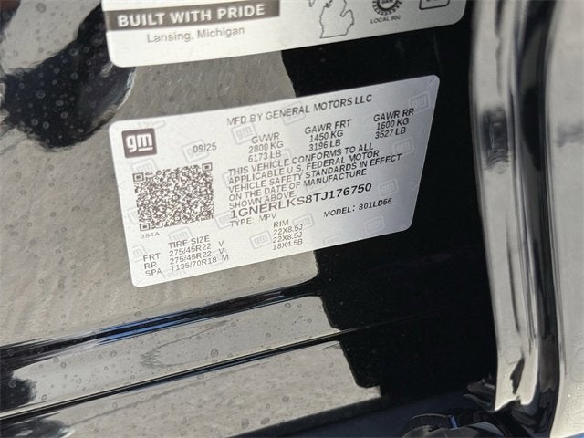 2026 Chevrolet Traverse RS