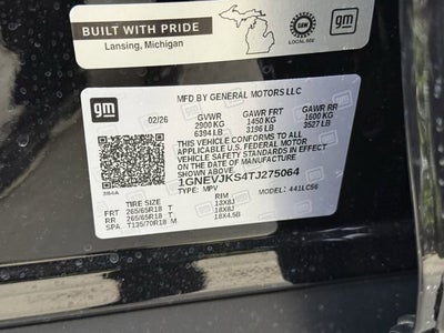 2026 Chevrolet Traverse Z71