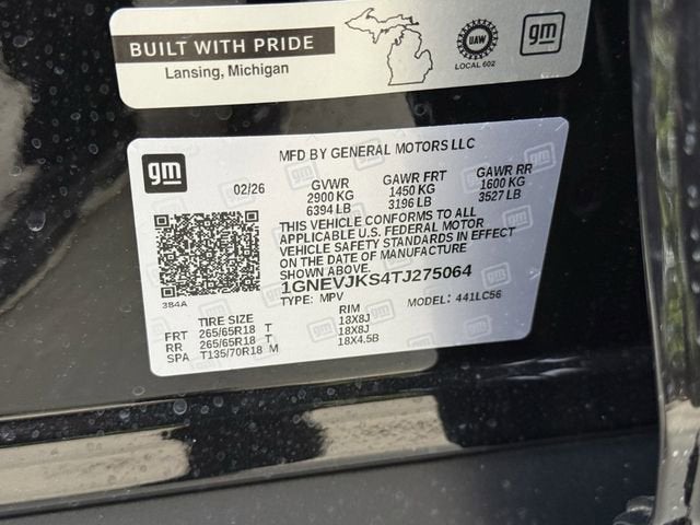 2026 Chevrolet Traverse Z71