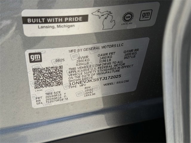 2026 Chevrolet Traverse Z71