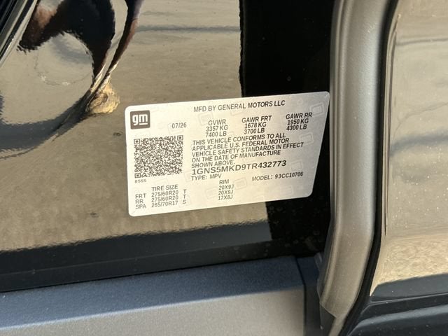 2026 Chevrolet Tahoe LS