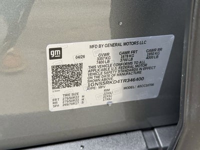 2026 Chevrolet Tahoe RST