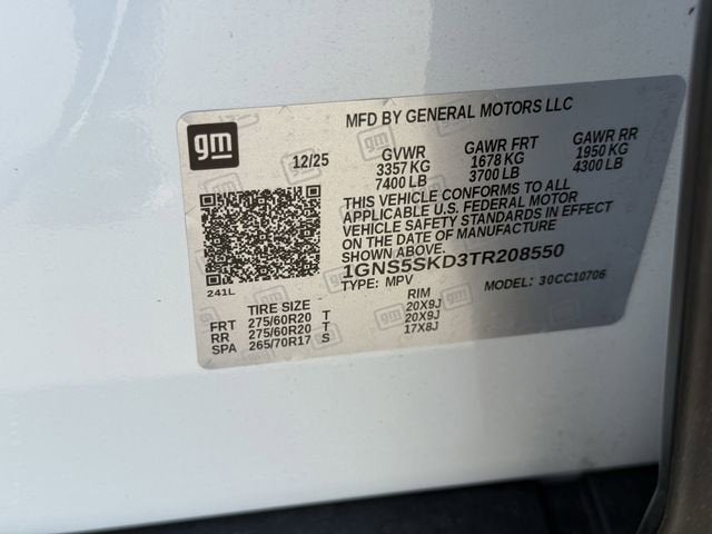 2026 Chevrolet Tahoe Premier