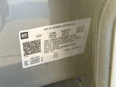 2026 Chevrolet Suburban High Country