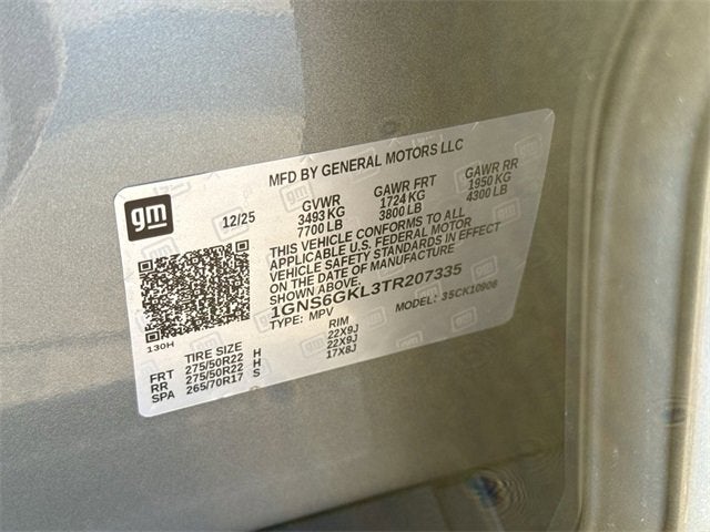 2026 Chevrolet Suburban High Country