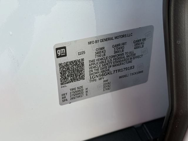 2026 Chevrolet Suburban High Country