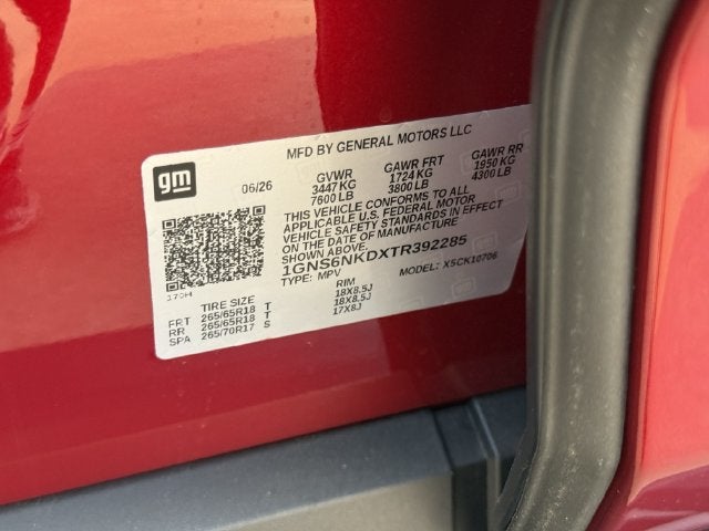 2026 Chevrolet Tahoe LT