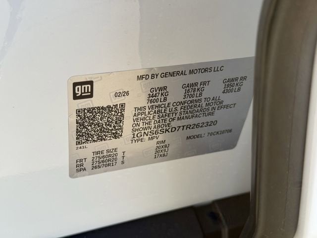 2026 Chevrolet Tahoe Premier