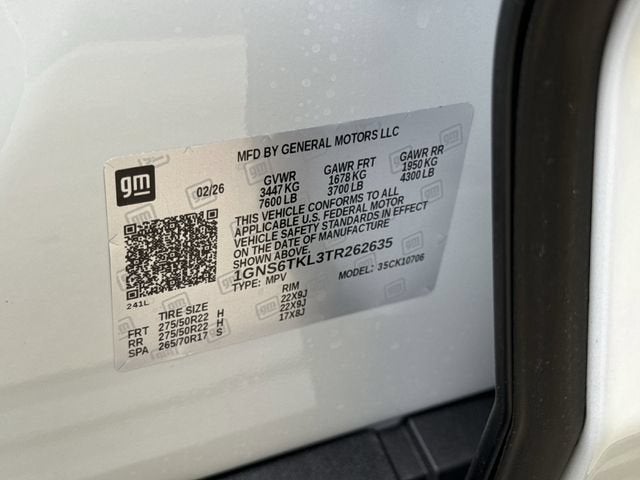 2026 Chevrolet Tahoe High Country