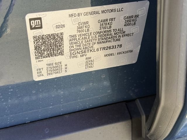 2026 Chevrolet Tahoe High Country