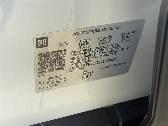 2026 Chevrolet Tahoe High Country