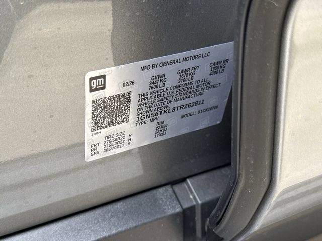 2026 Chevrolet Tahoe High Country