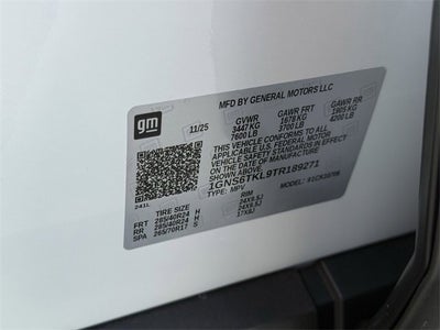 2026 Chevrolet Tahoe High Country