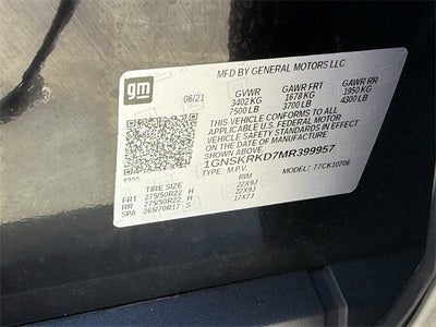 2021 Chevrolet Tahoe RST