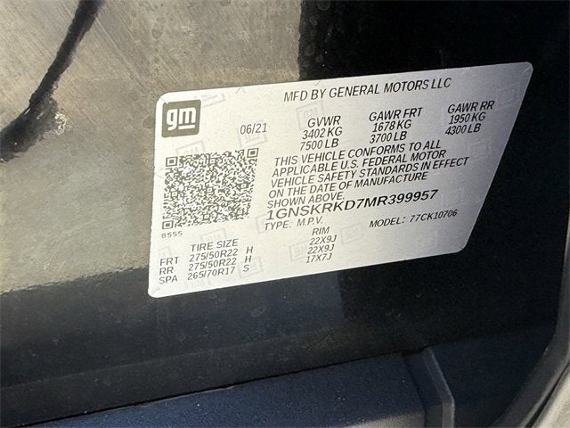 2021 Chevrolet Tahoe RST