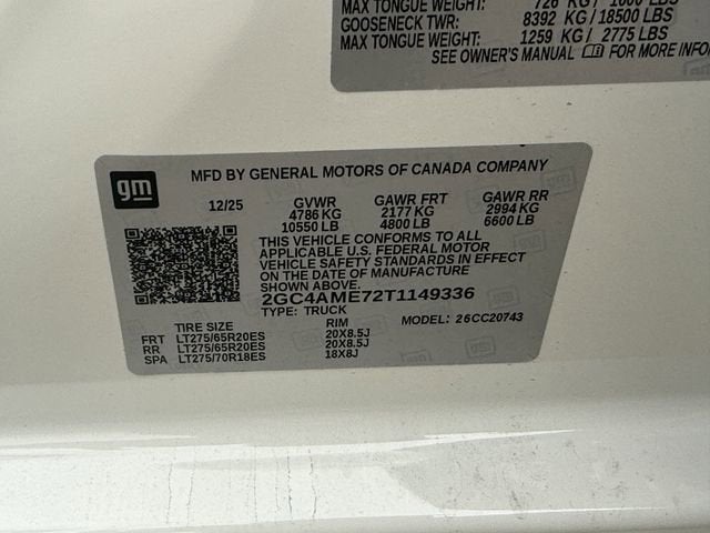 2026 Chevrolet Silverado 2500 HD Custom