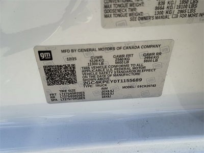 2026 Chevrolet Silverado 2500 HD LTZ