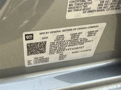 2026 Chevrolet Silverado 2500 HD LTZ