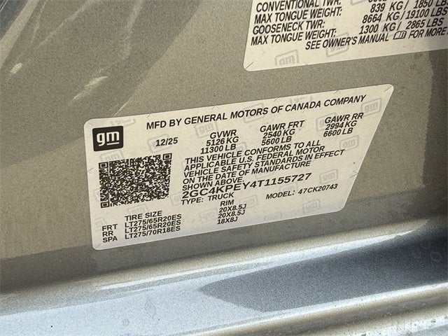 2026 Chevrolet Silverado 2500 HD LTZ