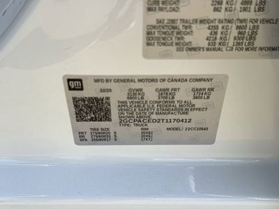 2026 Chevrolet Silverado 1500 LT