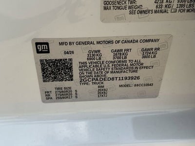 2026 Chevrolet Silverado 1500 RST